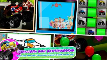 Monster Trucks Game for Kids syot layar 2