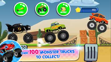 Monster Trucks Game for Kids ảnh chụp màn hình 1