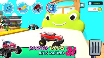 Poster Monster Trucks Game for Kids 3