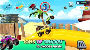 Monster Trucks Game for Kids 3 स्क्रीनशॉट 1