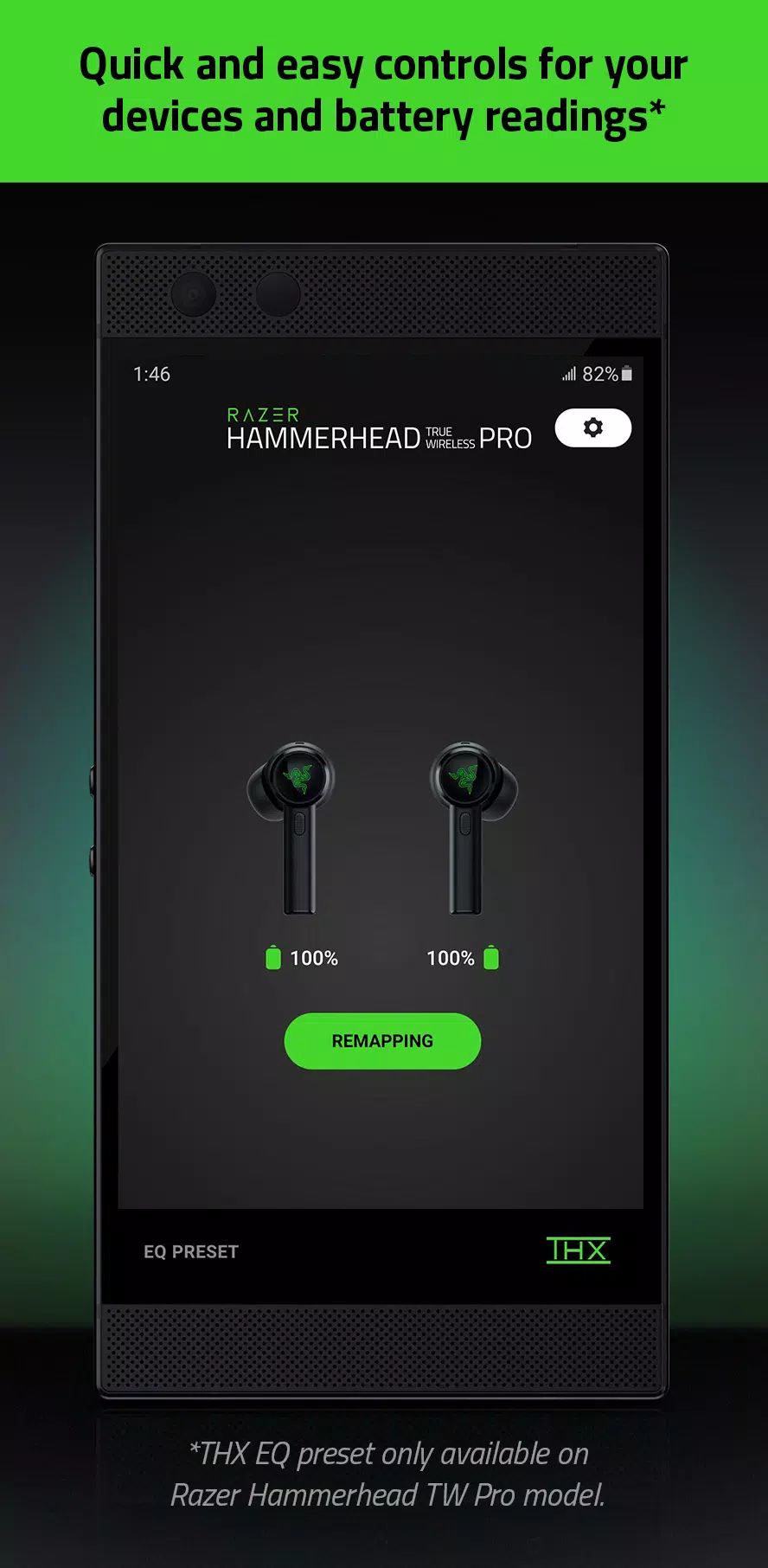 Descarga de APK de Razer Hammerhead True Wireless para Android