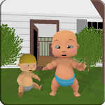 Rainbow Survival Baby: Game 3D icon