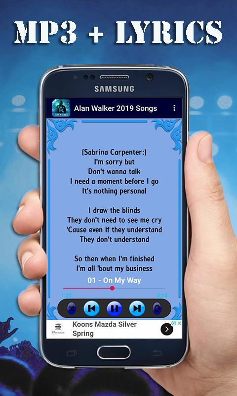 Alan Walker On My Way Song For Android Apk Download