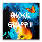 Smoke Graffiti Name Art icône