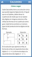 Calcudoku captura de pantalla 2