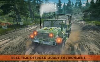 Muddy Offroad Truck Driving Adventure: camionero captura de pantalla 3
