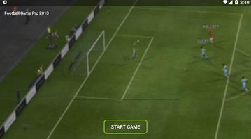Football Game Pro 2013 capture d'écran 3