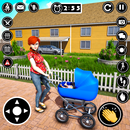 Pregnant Mother Sim Twins Baby APK