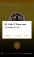 Web Radio Brilho de Luzes capture d'écran 3