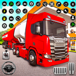 Oil Tanker Transport Truck 3D icon