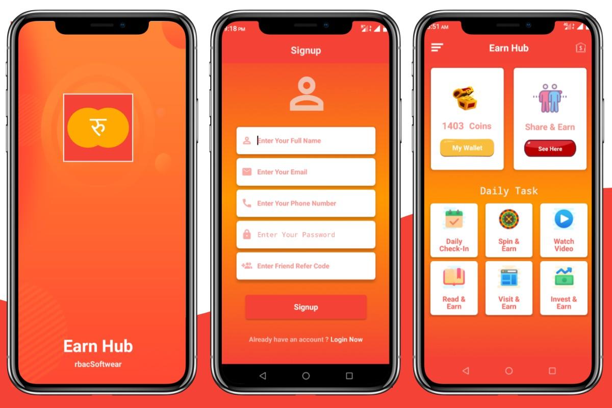 Earn Hub APK per Android Download