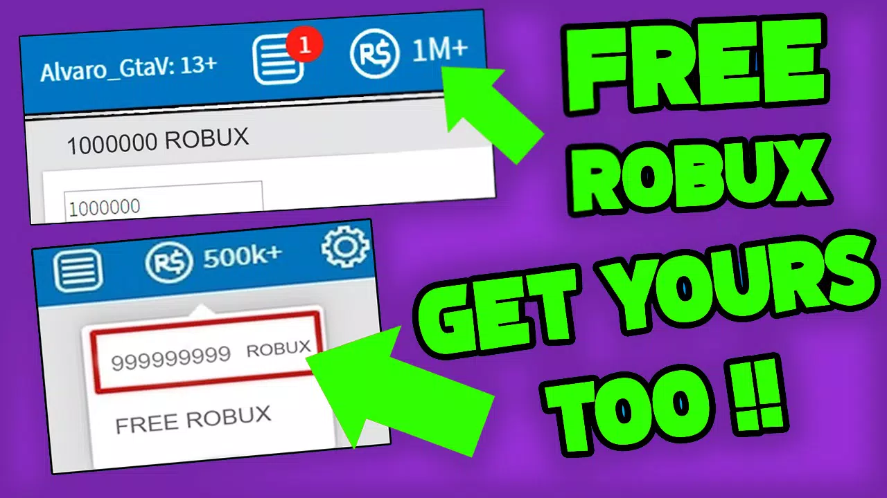 0 TO 1,000,000 Robux - Day 0 