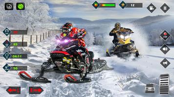 Game Balap Mobil Salju 3D poster