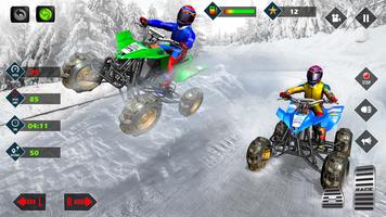 Sneeuwscooter Racespel 3d screenshot 1