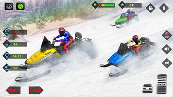 Jogo de Corrida de Moto Neve imagem de tela 3