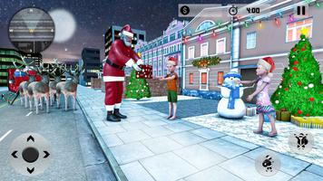 Santa Gift Christmas Games 3D Cartaz