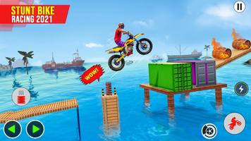 New Bike Stunt Racing Game: Free Stunt Bike Games capture d'écran 3