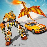 ikon Flying Dragon Robot Transforming - Robot Shooting