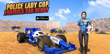 Police Formula Car Derby Games