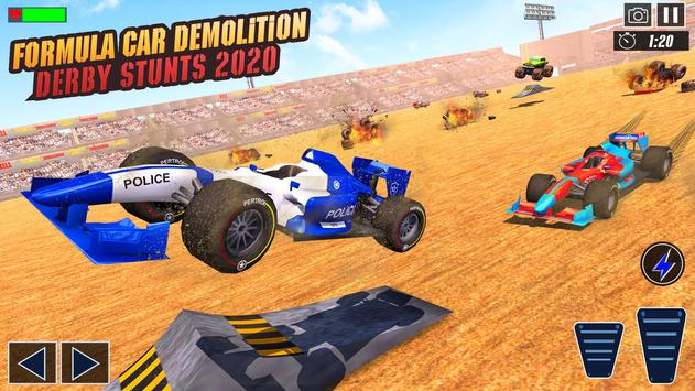 US Police Formula Car Derby Demolition Crash Stunt 截图 21