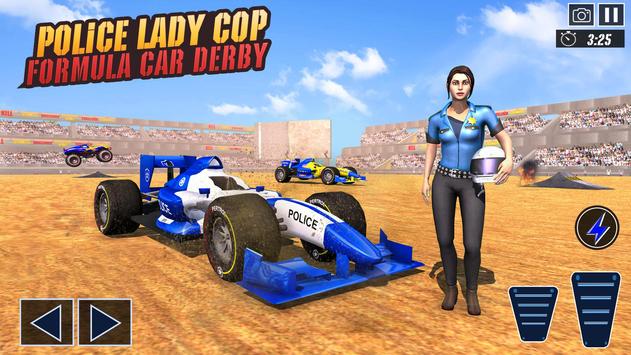 US Police Formula Car Derby Demolition Crash Stunt 截图 16