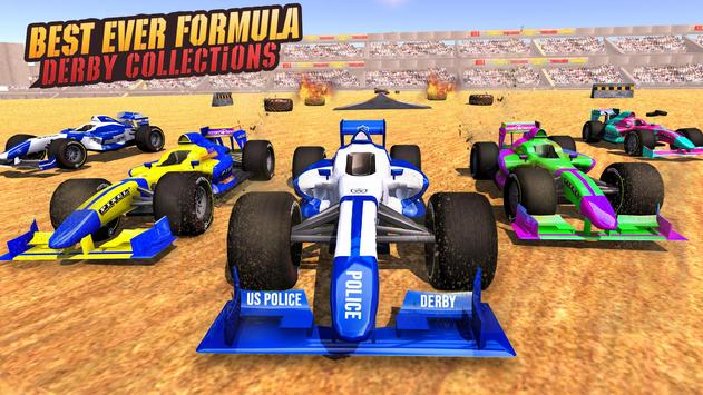US Police Formula Car Derby Demolition Crash Stunt 截图 18