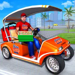 Pizza Delivery Car Driving Sim APK Herunterladen