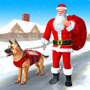 Dog Crime Chase Santa Games APK