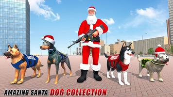 Dog Crime Chase Santa Games imagem de tela 3