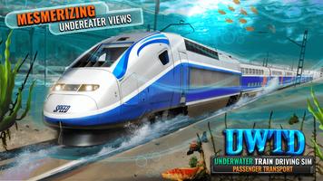 Underwater Train Driving Sim- Passenger Transport Affiche