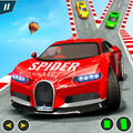 Spider Car Stunt Racing: Mega Ramp New Car Games