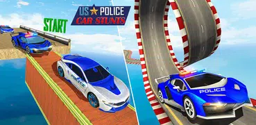 Polizeiauto-Stunts: Autospiele