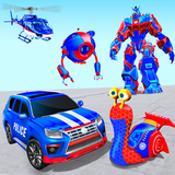 Police Robot Car - Snail Robot иконка