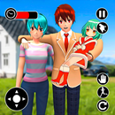 Anime Girl Pregnant Mother 3D APK