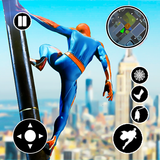 Spider Rope Hero Rescue Game3D simgesi