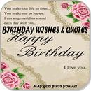 Happy Birthday Quotes and Wishes APK
