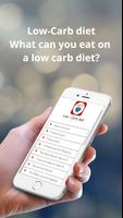 Low carb diet Affiche