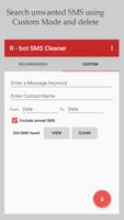 R - bot SMS Cleaner Ekran Görüntüsü 1