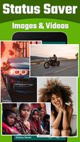 Status saver for WhatsApp - Images & Videos پوسٹر