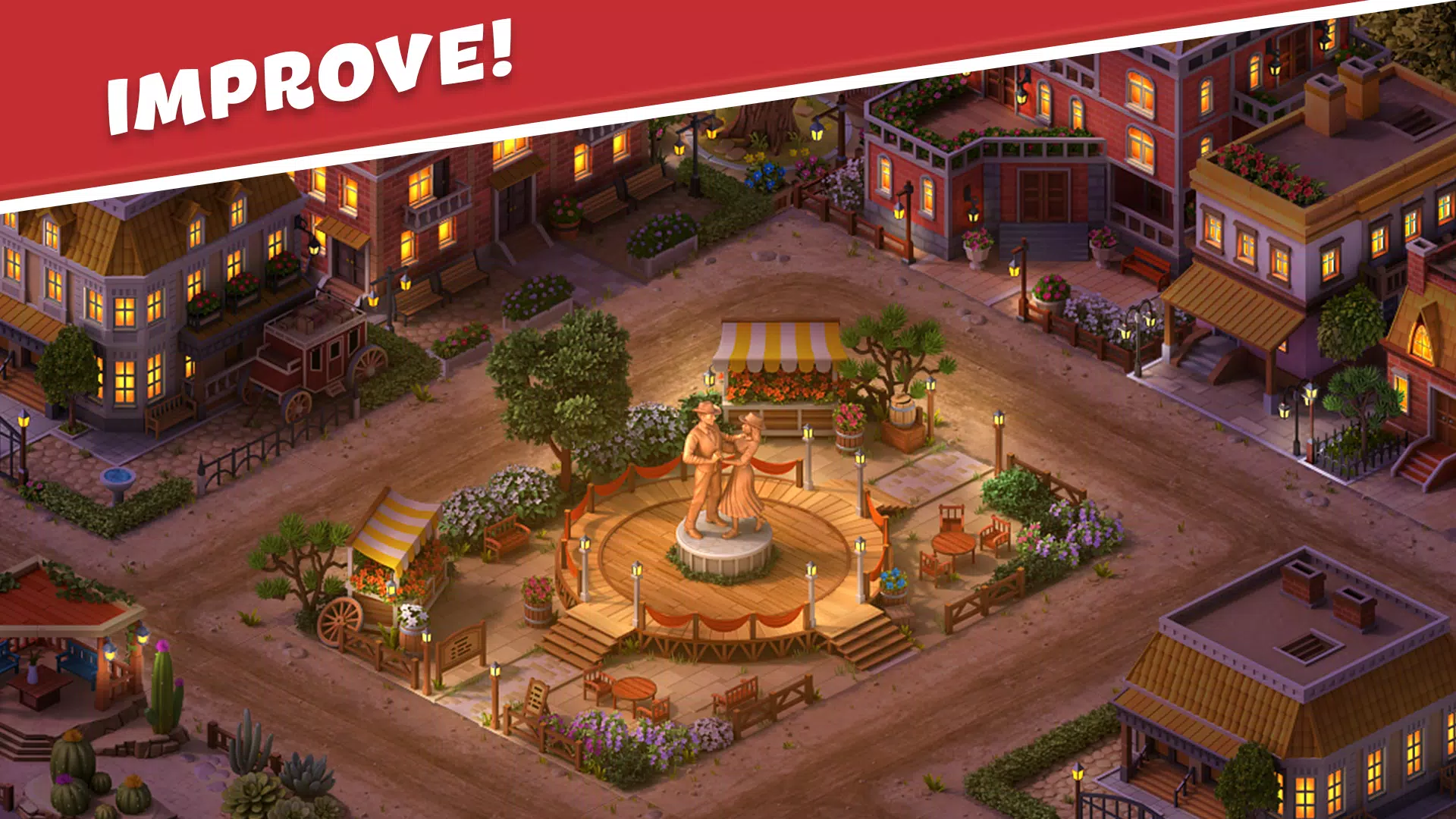 Wild West City: Building Sim