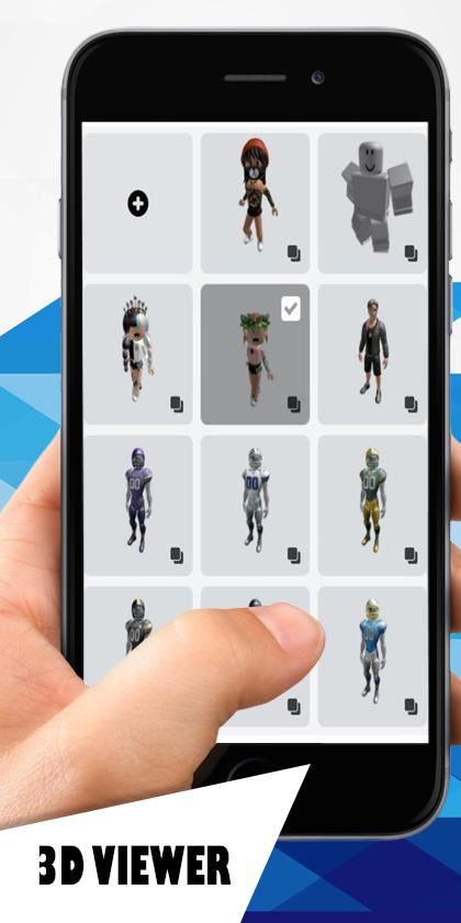 Skins For Roblox Avatar Maker For Android Apk Download - 3d roblox character maker