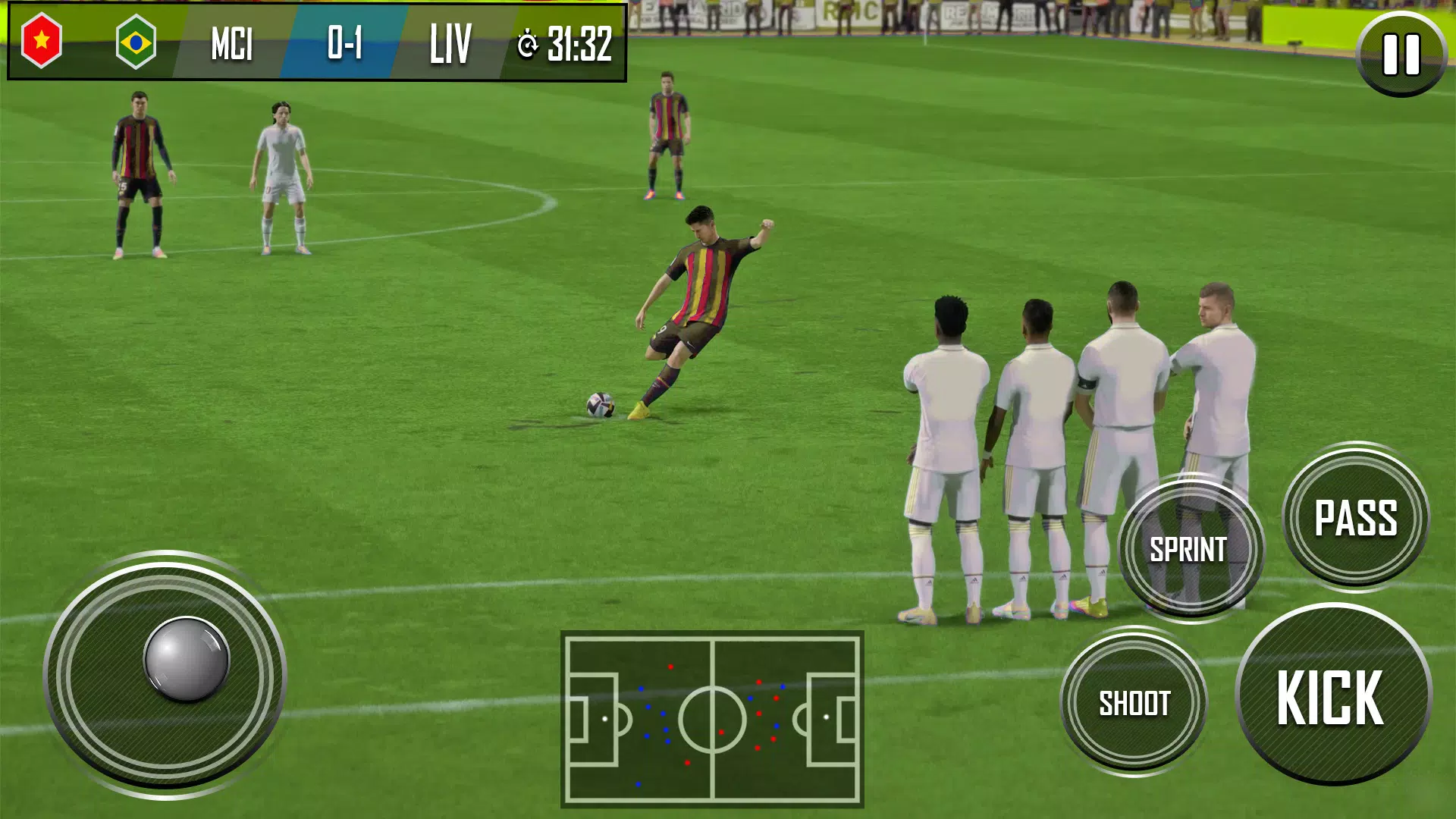 OS MELHORES JOGOS DE FUTEBOL OFFLINE PARA ANDROID 2024 