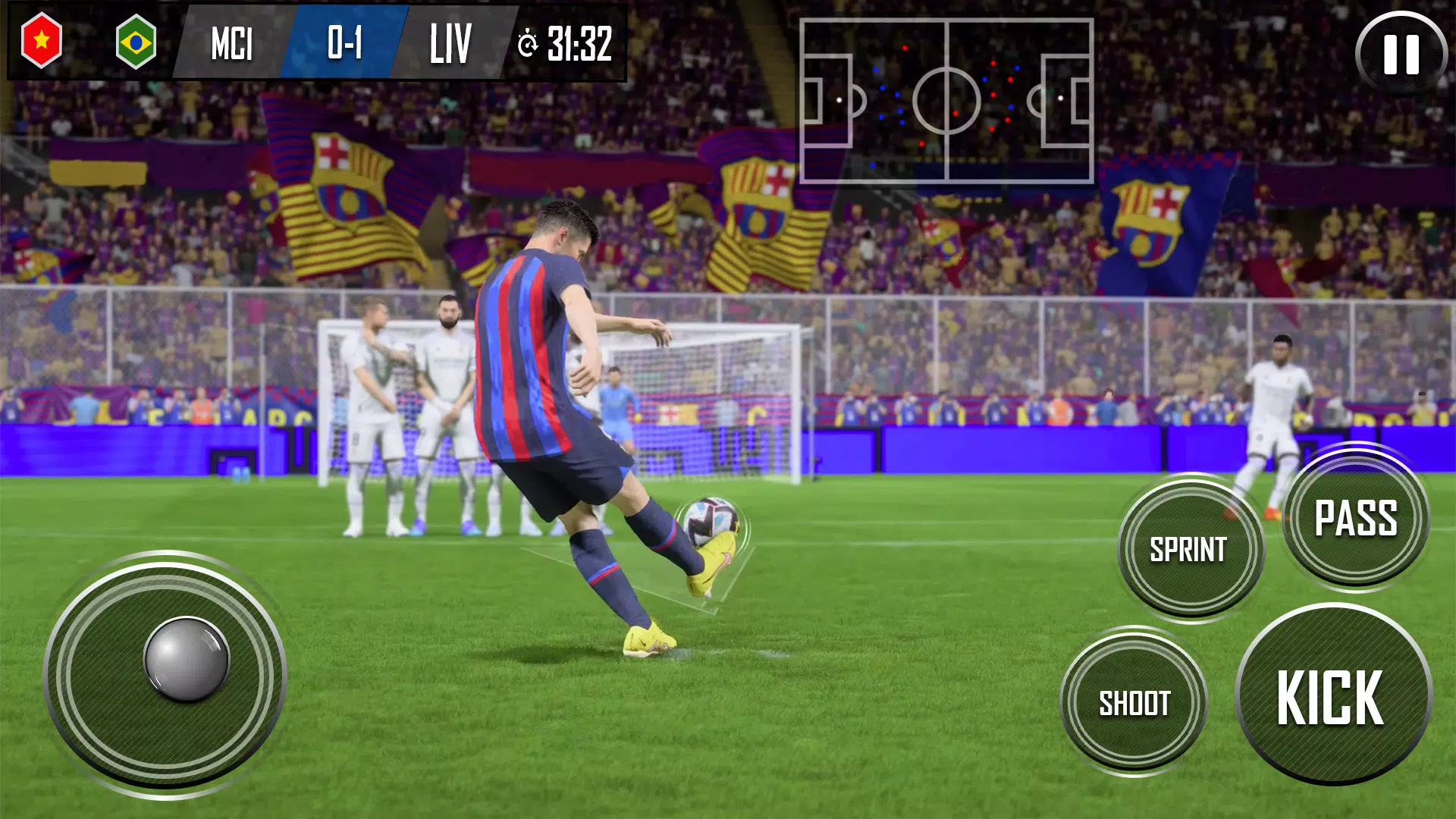 Download do APK de Jogos atacante futebol offline para Android