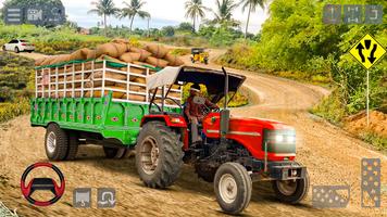 Farming Tractor Trolley Sim 3D скриншот 1