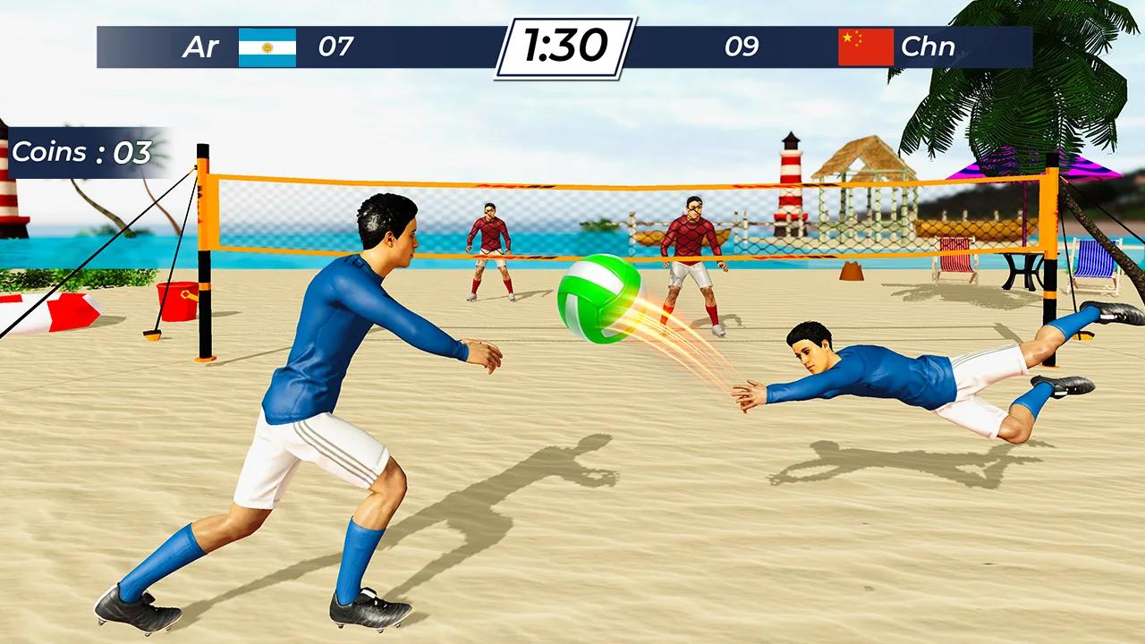 Упрощенная версия игры волейбол. Игра Volleyball 3d. Игра в пляжный волейбол. Игры про волейбол на андроид. Спортивные игры приложение.