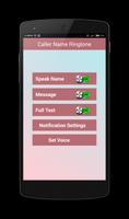 True Voice Call-SMS Announcer capture d'écran 1