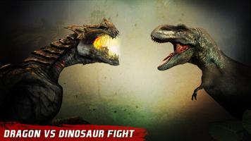 Dragon vs Dinosaur Hunter poster