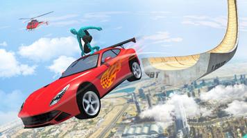 Juegos de superhéroes - Mega rampa captura de pantalla 2