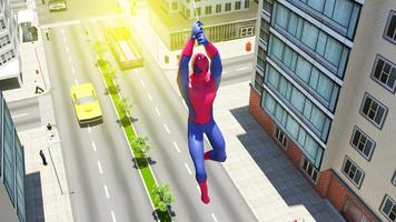 Super Spider hero 2021: Amazin الملصق
