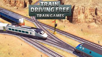 Train Driving Simulation Game Affiche